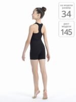 ⁦Racerback tank top Solo. Black.⁩ – תמונה ⁦3⁩