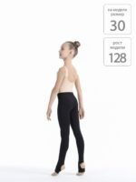 Leggings Solo with a cutout heelmod. FD702-107 - Image 3