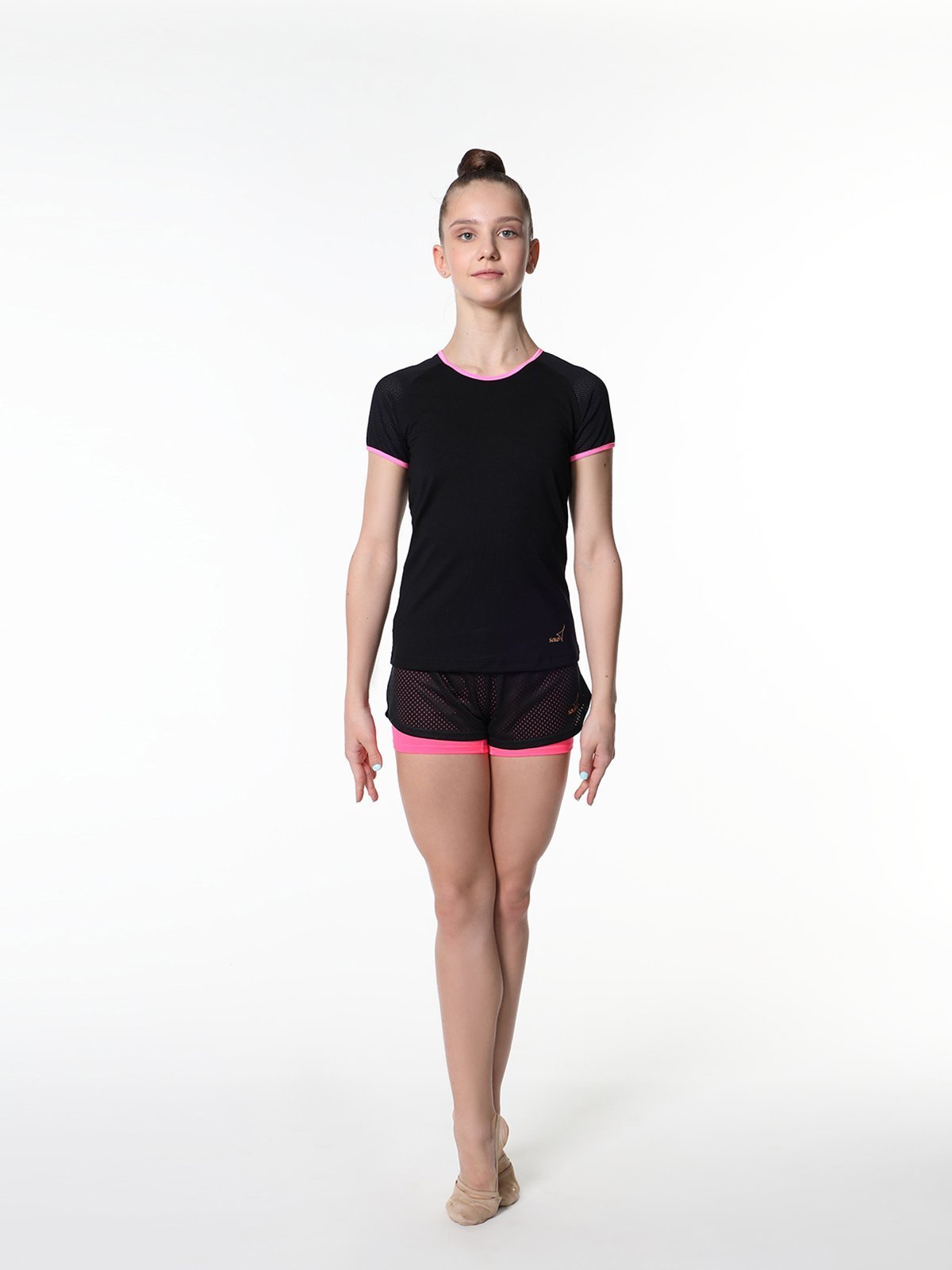 RG604__parent_1-3.jpg T-shirt Solo with edging and mesh inserts RG604 – תמונה 1