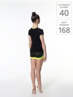 ⁦T-shirt Solo with edging and mesh inserts RG604⁩ – תמונה ⁦3⁩