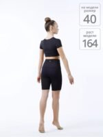 Cycling shorts. Solo. Black. RG706-307 - Image 3