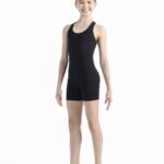 Racerback tank top Solo. Black.